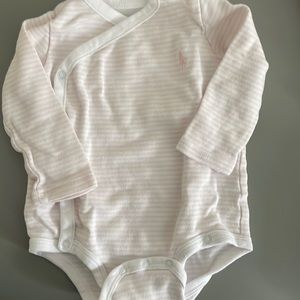 Ralph Lauren kimono style onesie